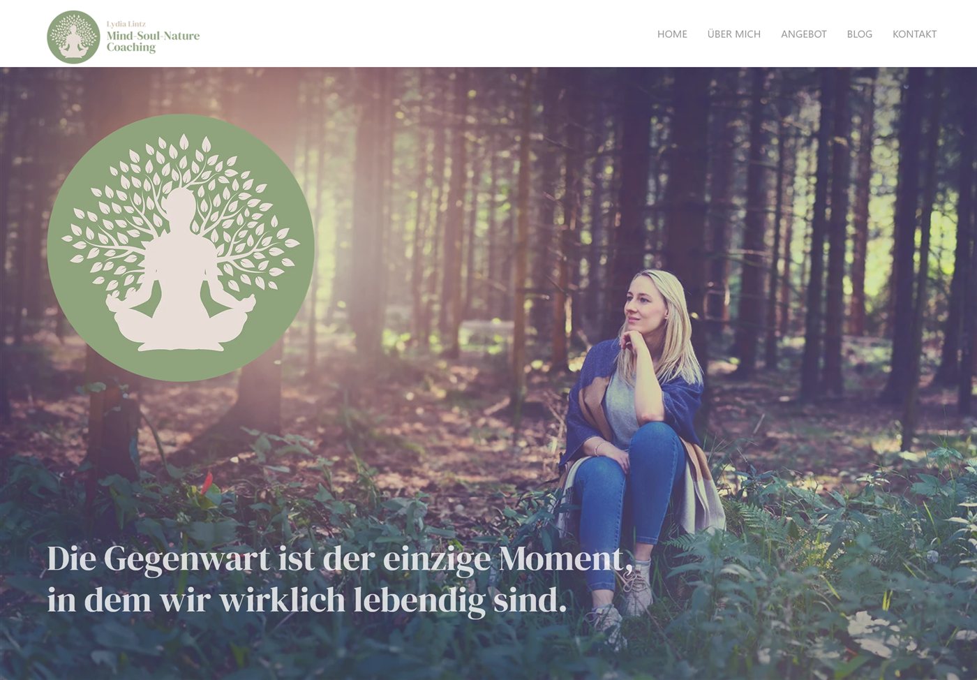Webdesign-Referenz: Lydia Lintz Coaching